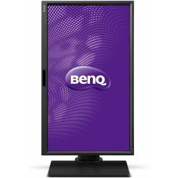 monitor benq led bl2420pt 24 pulgadas con la pantalla girada