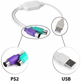 Adaptador PS/2 A USB
