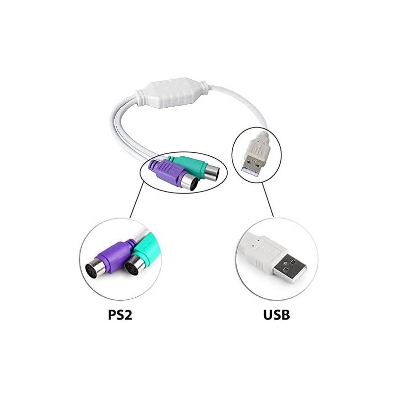 Adaptador PS/2 a USB