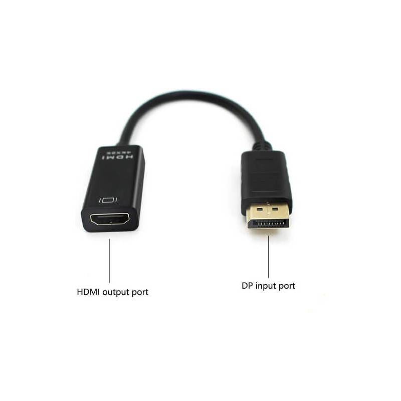 Convertidor DisplayPort a HDMI,Convertidor,* El adaptador DisplayPort a HDMI  es totalmente compatible con su equipo HDMI 2.0b, admitiendo resoluciones  de hasta 4K 60Hz (3840 x 2160) y anchos de banda de hasta