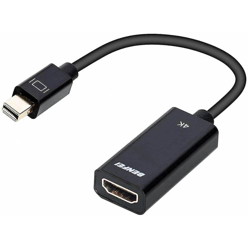 Convertidor Mini DisplayPort a HDMI,Convertidor,Conexión Mini DisplayPort  con puerto ThunderboltTM compatible con PC a un HDTV, monitor o proyector  con puerto HDMI Compatible con Apple MacBook, MacBook Pro, MacBook Air,  iMac, Mac