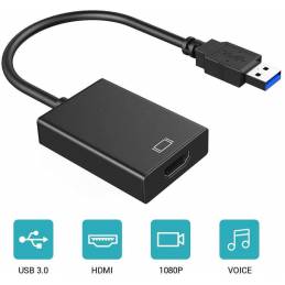 CONVERTIDOR USB a HDMI, USB...