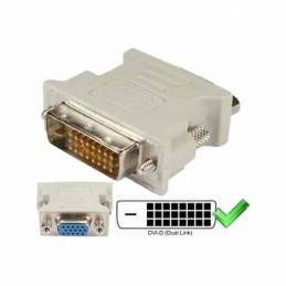 Dvi-D Male 24+1 To Vga Female 15 Pin Adapter Converter Connector