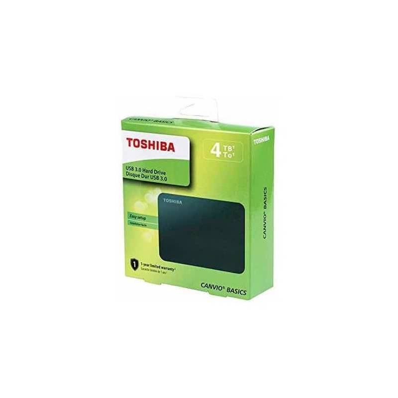 persuadir matrimonio Seguid así Toshiba Canvio Basics - Disco duro externo portátil USB 3.0 (4 TB,  HDTB440XK3CA)