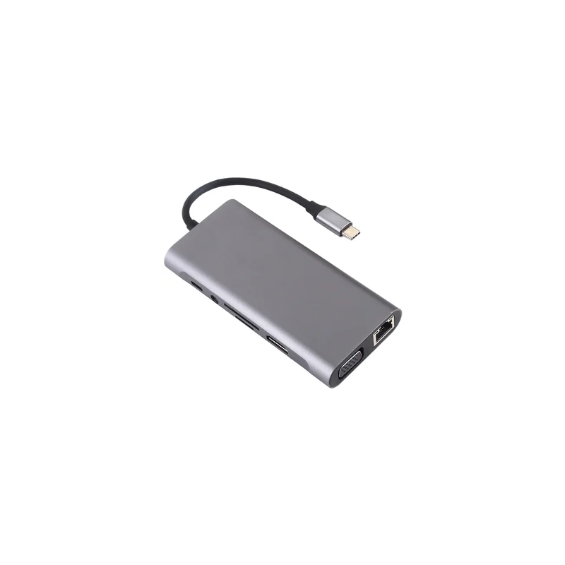 11 in 1 Type C Female to USB-C / Type C HUB Adapter