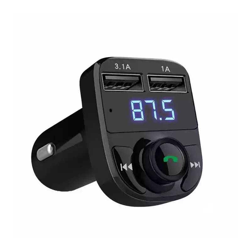 Radio de coche Bluetooth Manos libres Estéreo de coche con USB y  reproductor de MP3 para coche Radio FM WD.WDQZL Hogar