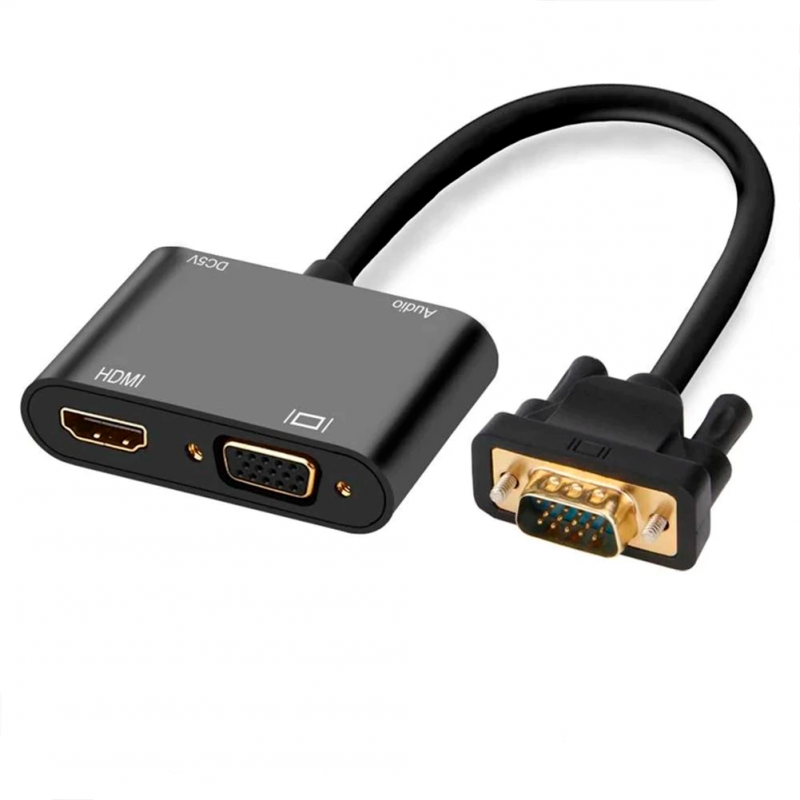  Adaptador USB a HDMI, USB3.1 USB C a HDMI hembra convertidor de  puerto hembra, convertidor de cable gráfico de video 1080P para teléfonos  móviles, HDTV, monitor, proyector : Electrónica