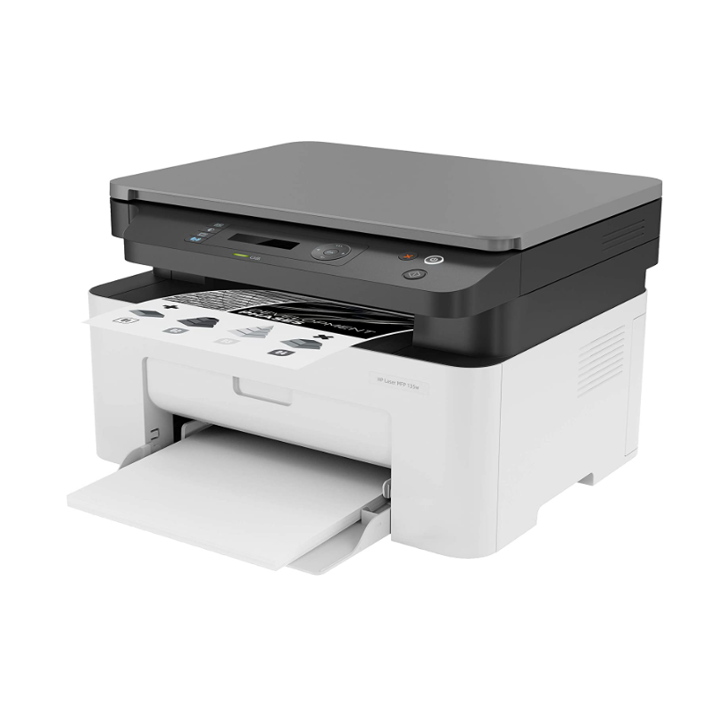 Impresora hp mfp 135w multifuncional monocromatica 21ppm/ wifi/ usb 2.0/ scanner/ copia
