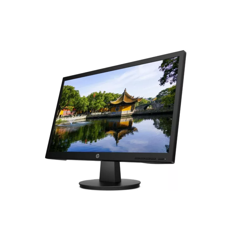 hp monitor v22v 24.5" inclinado hacia la derecha
