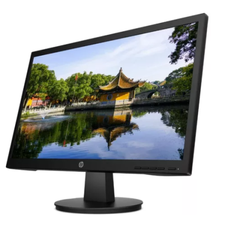 hp monitor v22v 24.5" inclinado hacia la derecha
