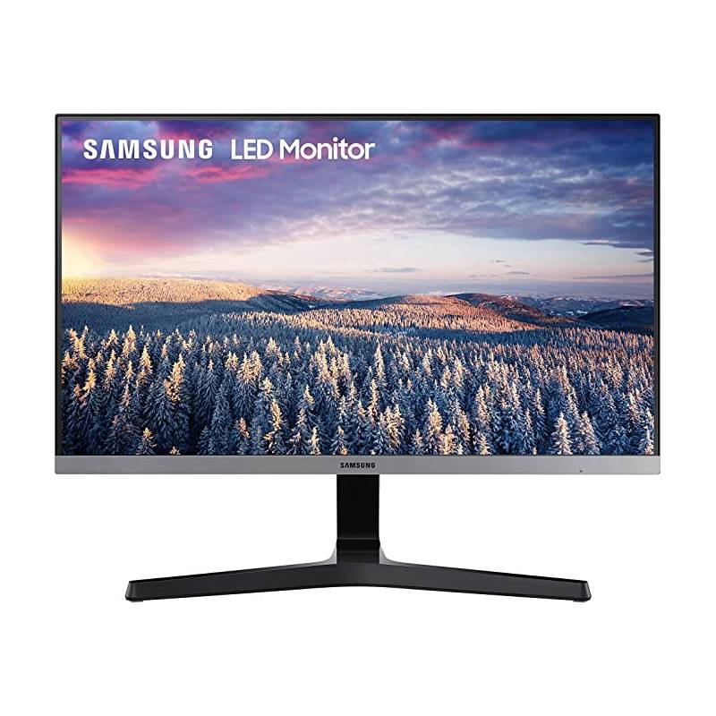24" fhd samsung monitor from the front