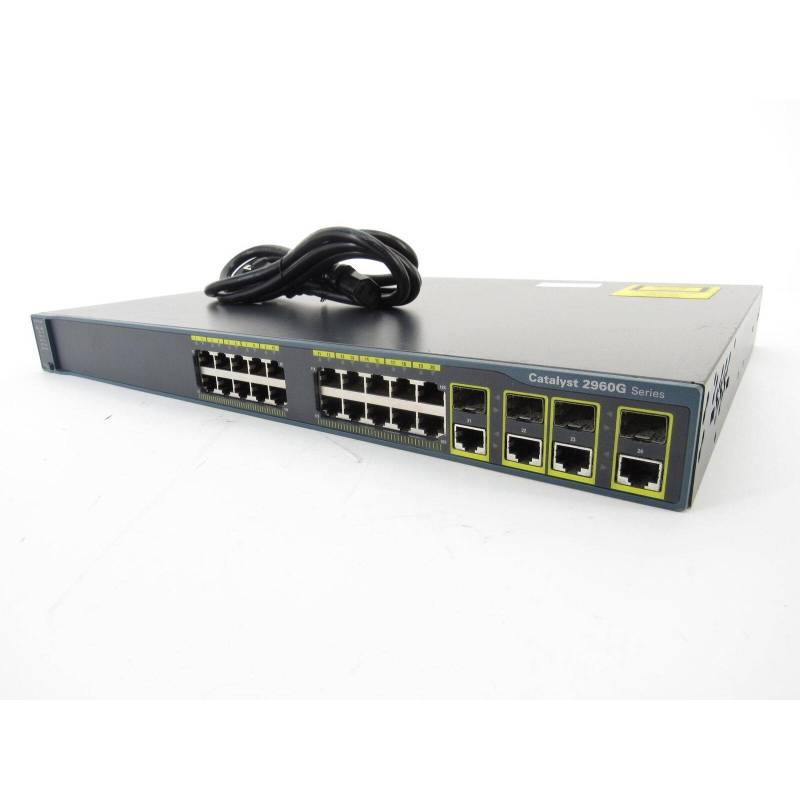 Cisco Catalyst 2960G WS-C2960G-24TC-L 24 Port Gigabit Switch