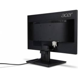 Monitor acer 24" fhd v246hql from behind tilted to the right