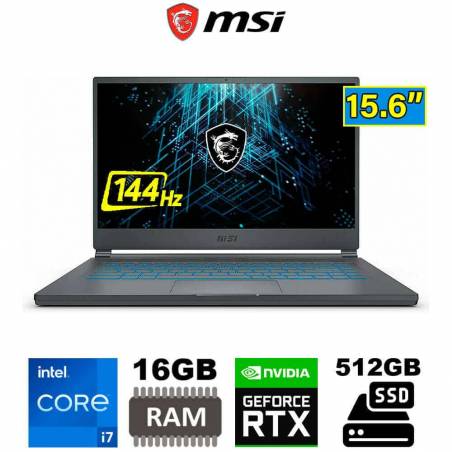 MSI Stealth 15M Intel Core i7-11375H 16GB 512GB SSD GeForce ...