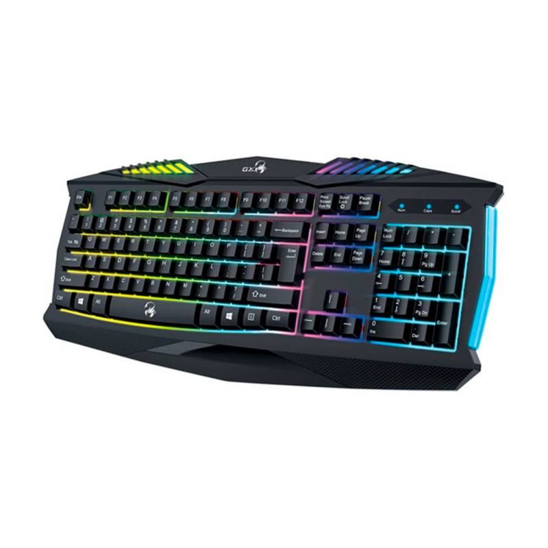 GENIUS GAMING KEYBOARD RS2 SCORPION K220 BLACK USB SP CB Teclados TECLADO GENIUS GAMING RS2 SCORPION K220 BLACK USB SP CB