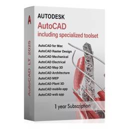 AutoCAD 2018-2025(1 year)