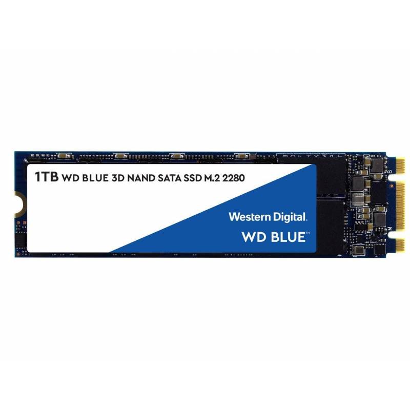 apenas aparato Nunca Disco SSD M.2 - SATA III WD BLUE 3D NAND 1TB INTERNAL 6GB/S 2280